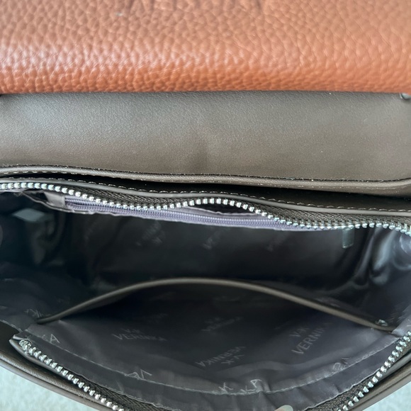 Two tone brown handbag - Picture 5 of 7